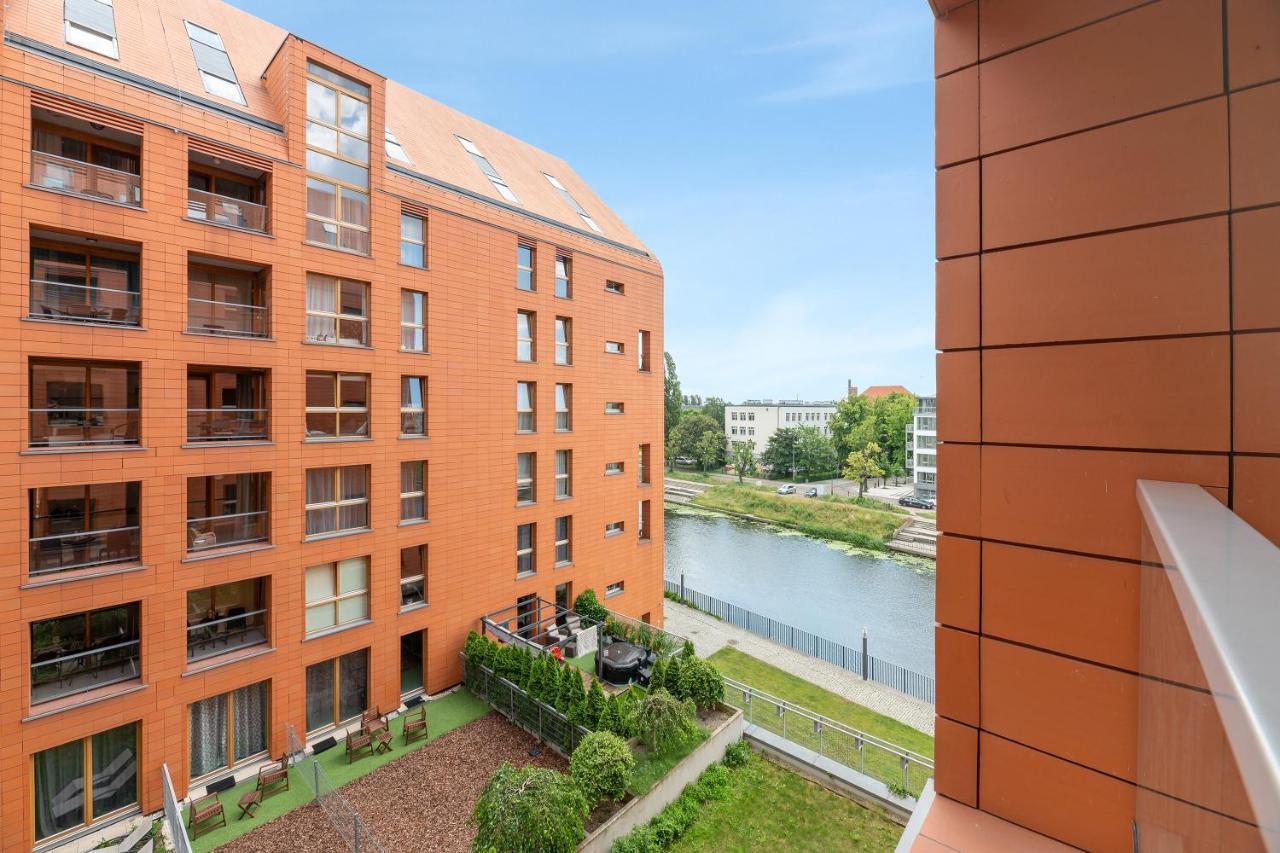 Aura - Riverside & Parking By Downtown Apartments Gdańsk Exterior foto