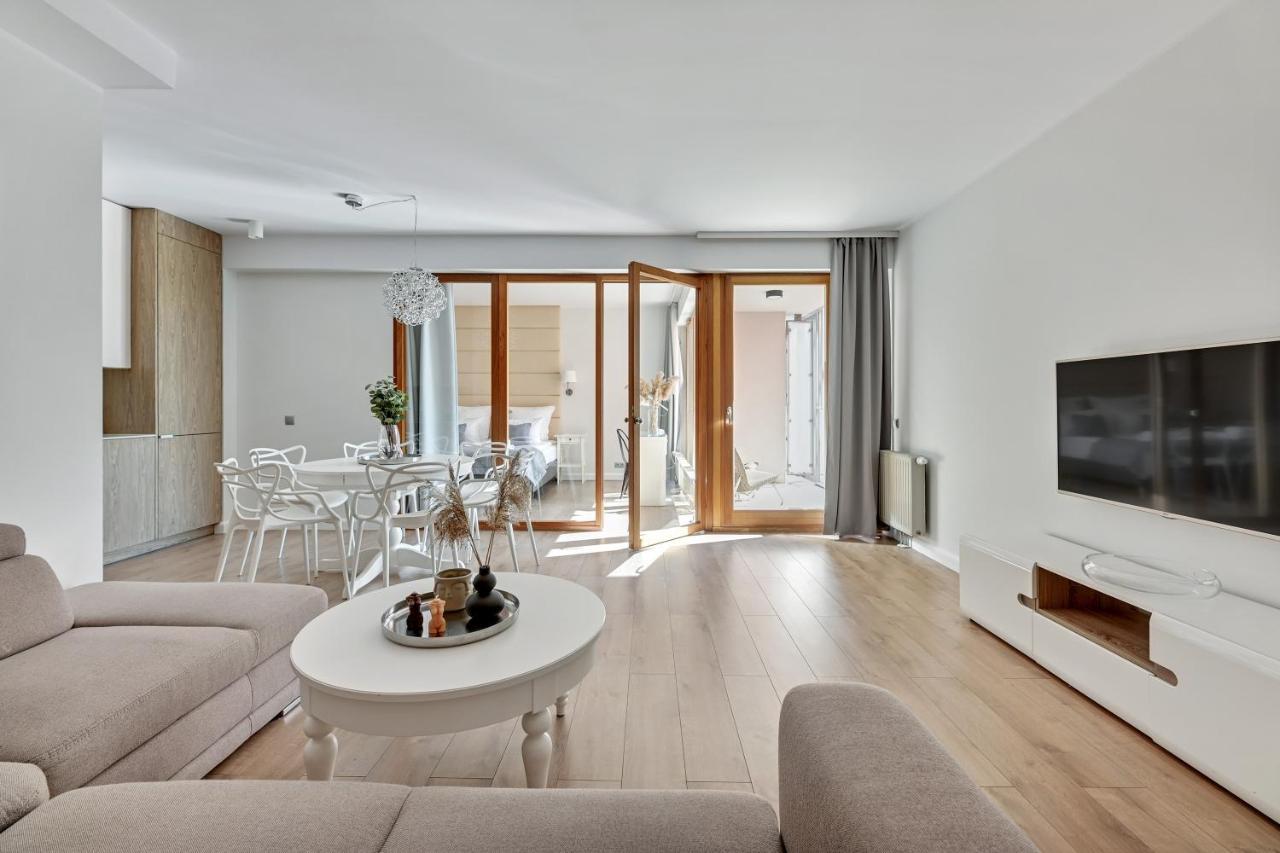 Aura - Riverside & Parking By Downtown Apartments Gdańsk Exterior foto