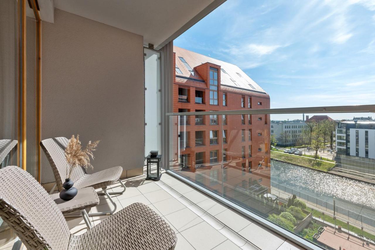 Aura - Riverside & Parking By Downtown Apartments Gdańsk Exterior foto