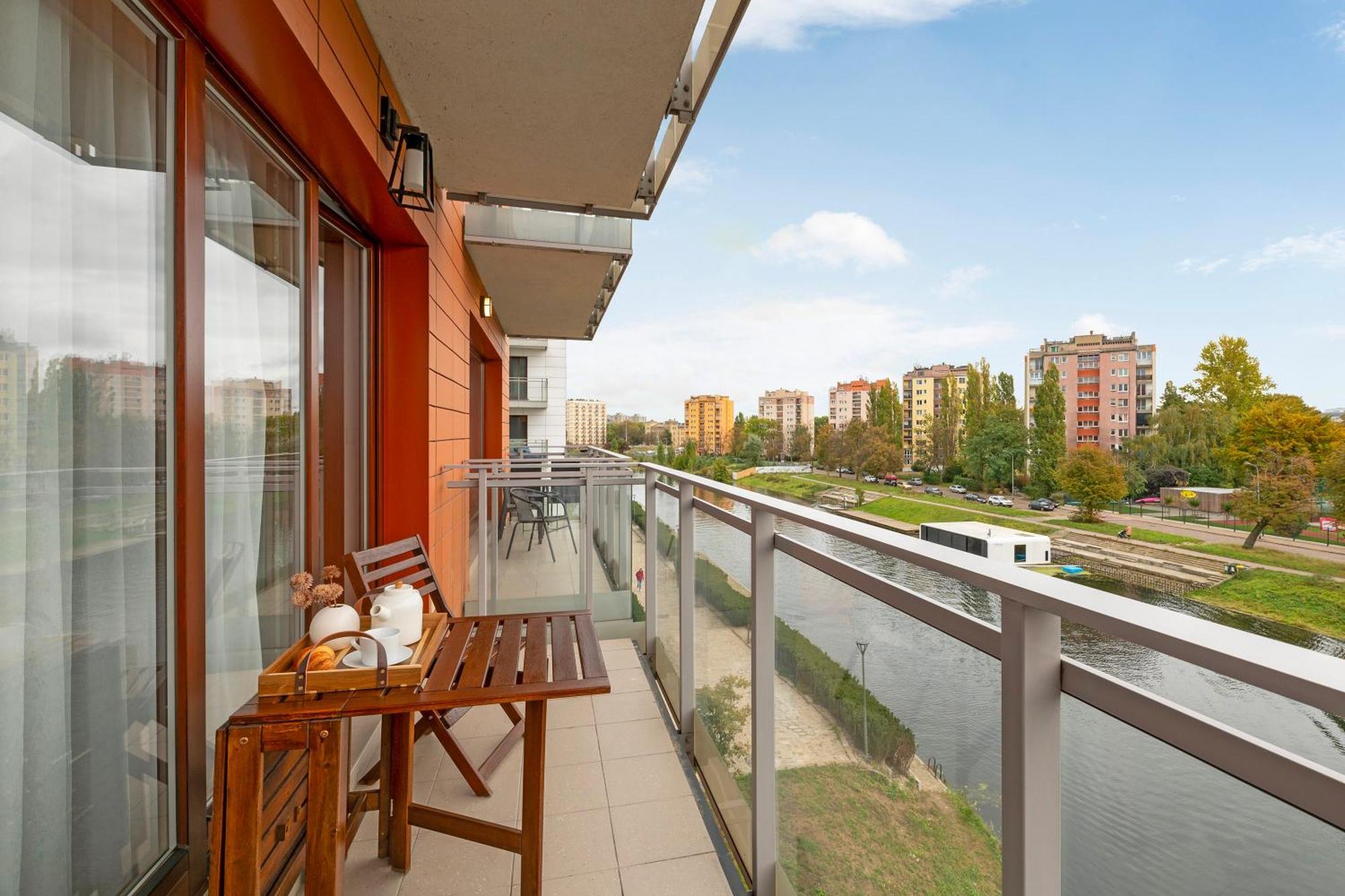 Aura - Riverside & Parking By Downtown Apartments Gdańsk Quarto foto